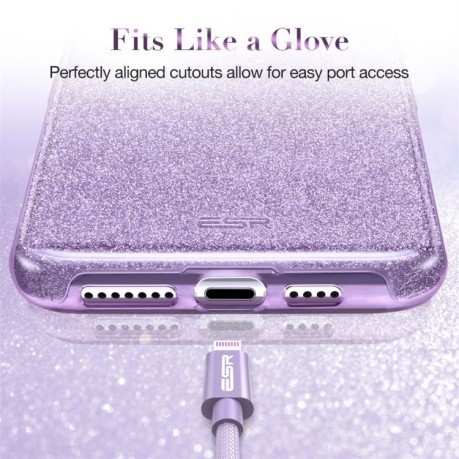 Чехол ESR Makeup Series на iPhone 11 Pro-фиолетовый