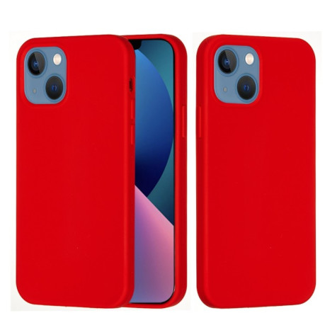 Силіконовий чохол Solid Color для iPhone 14 Plus - червоний