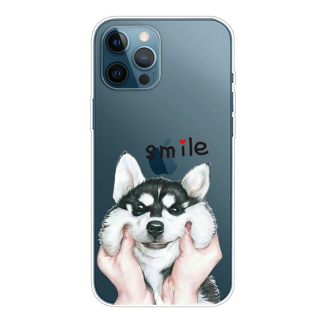 Чехол Painted Pattern для iPhone 13 Pro Max - Pinch Face Dog