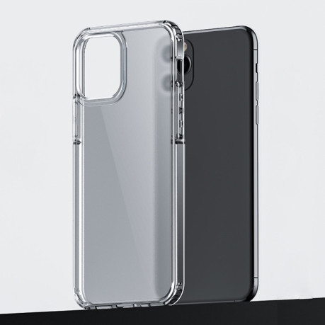 Противоударный чехол Ice-Crystal Matte для iPhone 11 Pro Max - прозрачный
