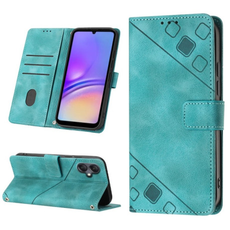 Чохол-книжка Skin-feel Embossed Samsung Galaxy A05 - зелений