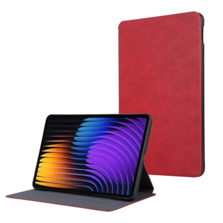 Чехол-книжка Flip Tablet Protective Leather для Xiaomi Pad 7 / 7 Pro - красный