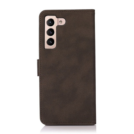 Чохол-книжка KHAZNEH Matte Texture для Samsung Galaxy S23 - коричневий