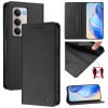 Чехол-книжка RC01 Dual-Folded Magnetic Suction RFID на Xiaomi Redmi 15 5G / 4G EU 171mm - черный