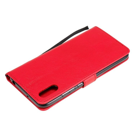 Чохол-книжка Solid Color для Xiaomi Redmi 9A - червоний