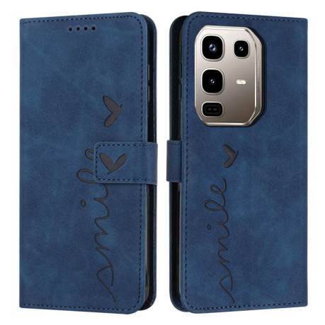 Чехол-книжка Retro Skin Feel Amile для Infinix Note 50 4G / 50 Pro 4G - синий