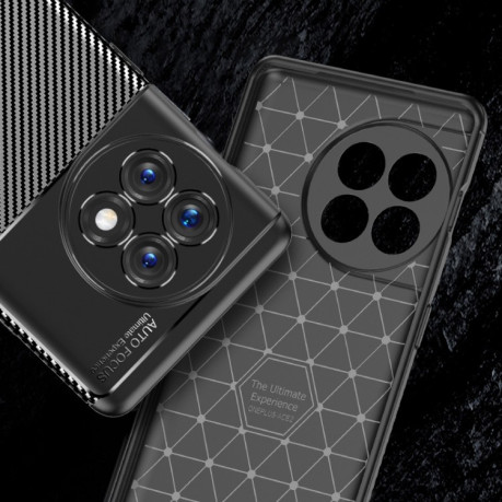 Протиударний чохол Carbon Fiber Texture на OnePlus 11R / Ace 2 - чорний