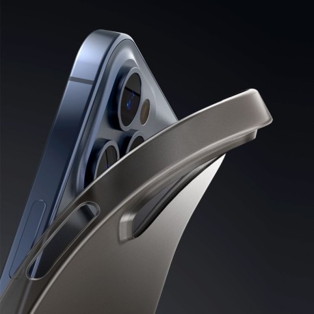 Ультратонкий чехол Baseus Wing на iPhone 12 Pro Max - черный