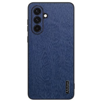 Чохол Tree Bark Leather Shockproof  для Samsung Galaxy A26 5G - синій
