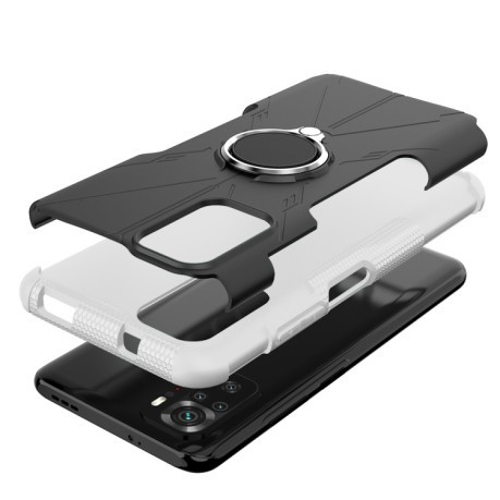 Протиударний чохол Machine Armor Bear для Xiaomi Redmi Note 10/10s/Poco M5s- білий