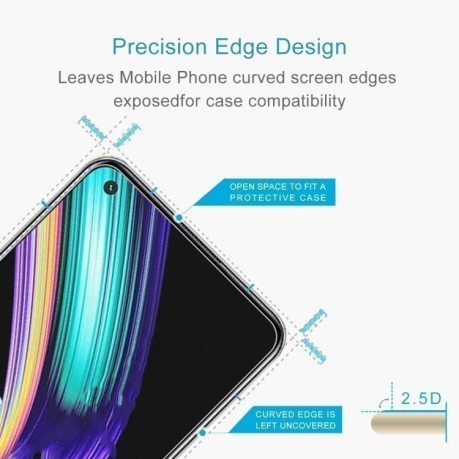 Защитное стекло 0 26mm 9H 2 5D на OPPO Realme GT Neo / GT Neo Flash
