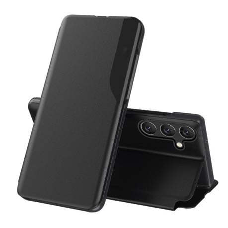 Чохол-книжка Clear View Standing Cover  для Samsung Galaxy S25 5G - чорний