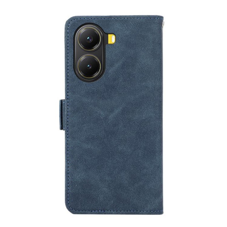 Чехол-книжка ABEEL Color Block Magnetic RFID Leather для Xiaomi Poco X7 Pro - синий