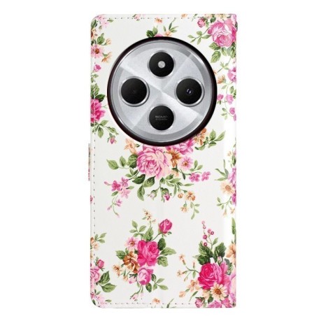 Чохол-книжка Colored Drawing Pattern для Xiaomi Redmi A4 5G - різнокольорові