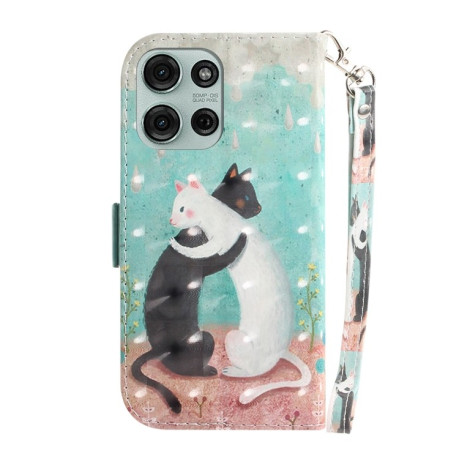 Чехол-книжка 3D Painting для Motorola Moto G75 5G Global - разноцветный
