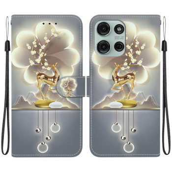 Чохол-книжка Colored Drawing Series Motorola Moto G75 5G - різнокольоровий