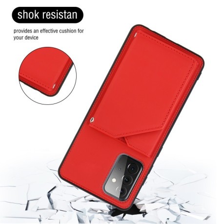Противоударный чехол Skin Feel для Samsung Galaxy A72 - красный