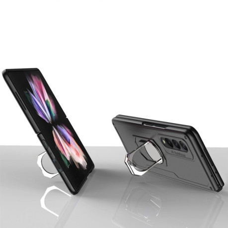 Противоударный чехол GKK Foldable для Samsung Galaxy Z Fold3 5G - черный