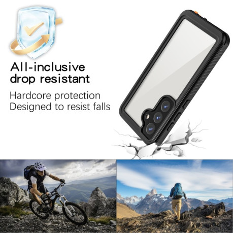 Противоударный чехол RedPepper IP68 Waterproof MagSafe для Samsung Galaxy S25 5G - черный