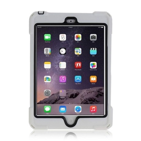Противоударный чехол 3 в 1 Shock-proof Detachable Stand на iPad Mini 3 Mini 2 iPad Mini  белый