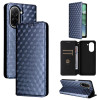 Чехол-книжка Cubic Grid Texture Flip Leather для Xiaomi Redmi A5 4G 173.3mm - синий