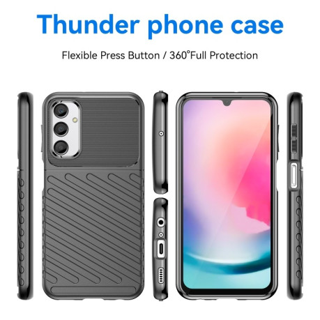 Протиударний чохол Thunderbolt для Samsung Galaxy A24 4G - чорний