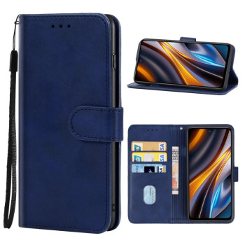 Чохол-книжка EsCase Leather для Xiaomi Poco X4 GT - синій