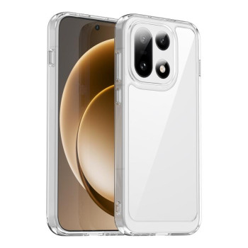 Чехол Colorful Acrylic Series с цветним бампером на OnePlus 15 — прозрачный