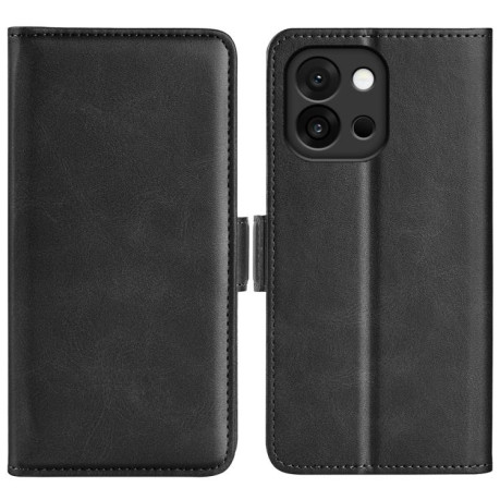 Чехол-книжка Dual-side Magnetic Buckle для OnePlus 13T - черный