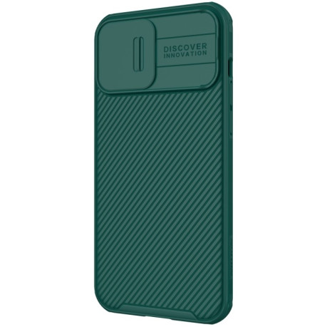 Противоударный чехол NILLKIN Black для iPhone 13 Pro Max - зеленый