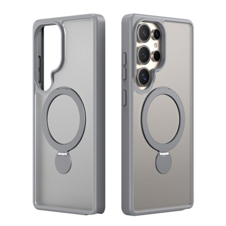 Чехол DUX DUCIS Yind Series MagSafe TPU Hybrid PC на Samsung Galaxy S25 Ultra 5G - серый