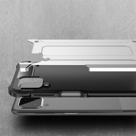 Протиударний чохол Magic Armor Samsung Galaxy A12/M12 - сріблястий