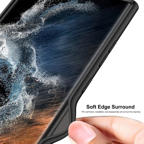 Противоударный чехол GKK Ultra-thin Skin Feel для Samsung Galaxy S24 Ultra 5G - черный