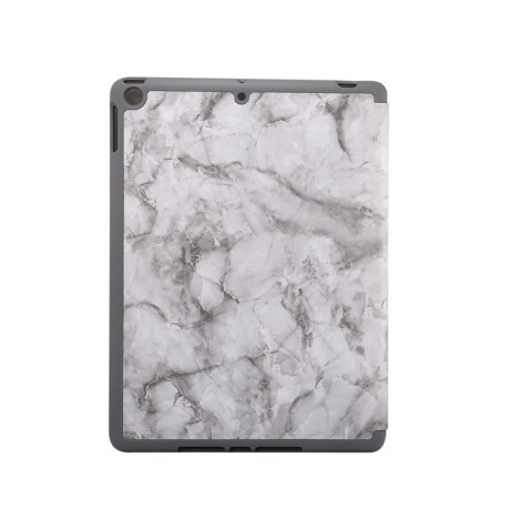 Протиударний чохол EsCase Marble Texture на iPad 9/8/7 10.2 (2019/2020/2021) - сірий