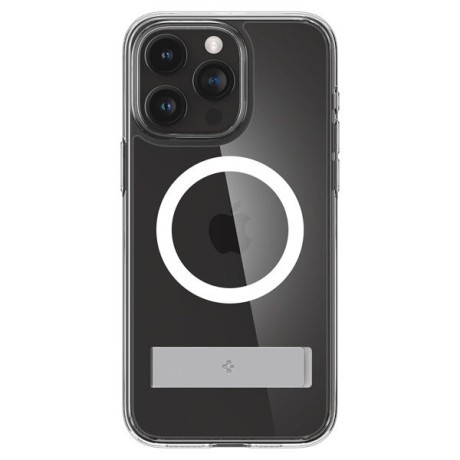 Оригінальний чохол Spigen Ultra Hybrid S MagSafe case with stand для iPhone 15 Pro - transparent