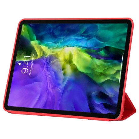 Чехол 3-fold Smart Cover черный для iPad Pro 11 (2020)/Air 10.9 2020/Pro 11 2018- красный