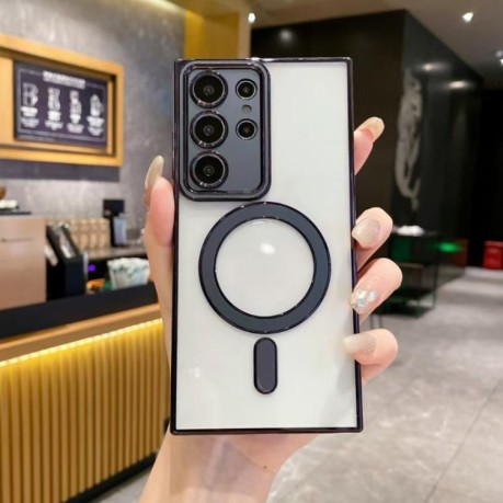 Чохол Imitation Original Magsafe TPU  для Samsung Galaxy S25 Ultra 5G - чорний