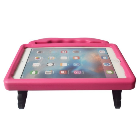 Противоударный чехол EVA Flat Anti Falling на iPad 9.7 - пурпурно-красный