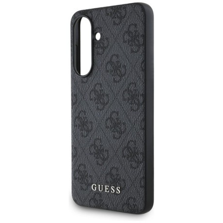 Оригинальный чехол Guess Metal Gold Logo для Samsung Galaxy A56 - Black