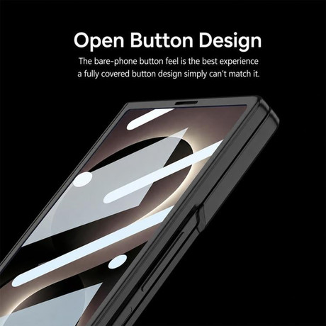 Чехол GKK Integrated Magnetic Folding Hinge Vision на Samsung Galaxy Fold8 Ultra 5G — серый