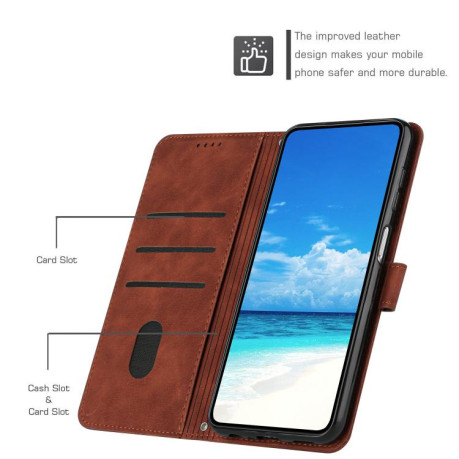 Чохол-книжка Retro Skin Feel Amile для Infinix Note 50 4G / 50 Pro 4G - коричневий