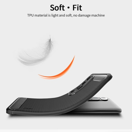 Противоударный чехол MOFI Gentleness Series для Xiaomi Mi 10S - черный