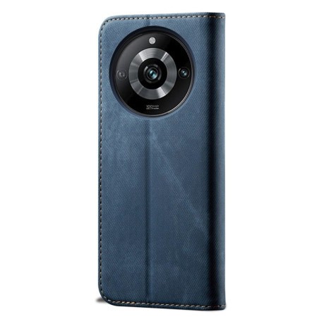 Чохол книжка Denim Texture Casual Style на Realme 11 Pro 5G/11 Pro+ 5G. - синій