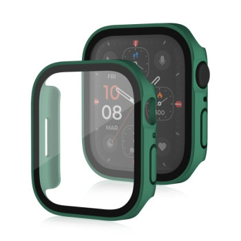 Протиударна накладка із захисним склом Life Waterproof Frosted для Apple Watch Series 8/7 45mm - зелена