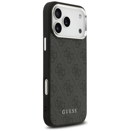 Оригинальный чехол Guess 4G Classic Logo с MagSafe на iPhone 17 Pro Max - black