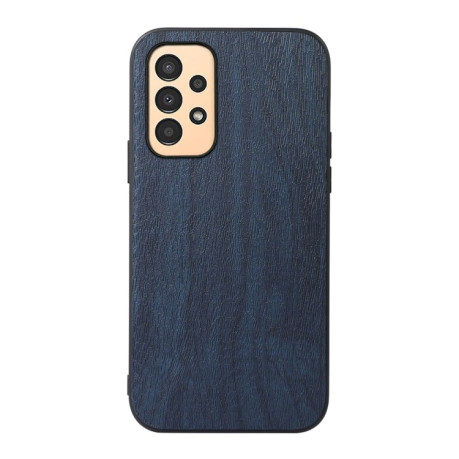 Противоударные Wood Texture для Samsung Galaxy A13 4G - синий