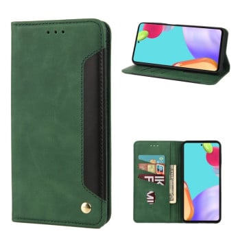 Чохол-книжка Splicing Skin Feel для Samsung Galaxy A33 5G - зелений