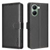 Чохол-книжка Litchi Texture RFID Anti-theft Leather для Xiaomi Poco X7 Pro - чорний