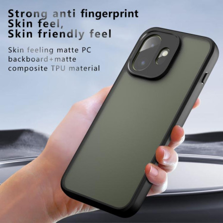 Противоударный чехол Armor Precise Hole гибрид для OnePlus 15T — прозрачный