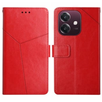 Чехол- книжка Y-shaped Pattern Flip Leather на OPPO A3/A3x/A40m- красный